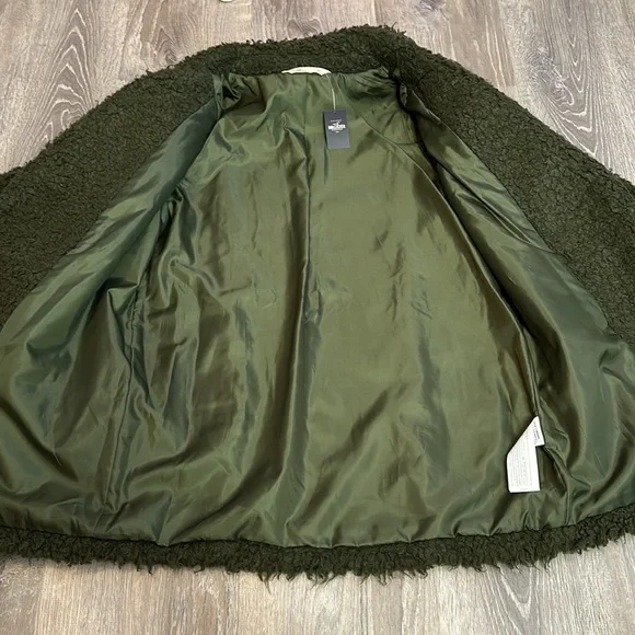 NWT Hollister military green Shepard jacket - Picture 5 of 6